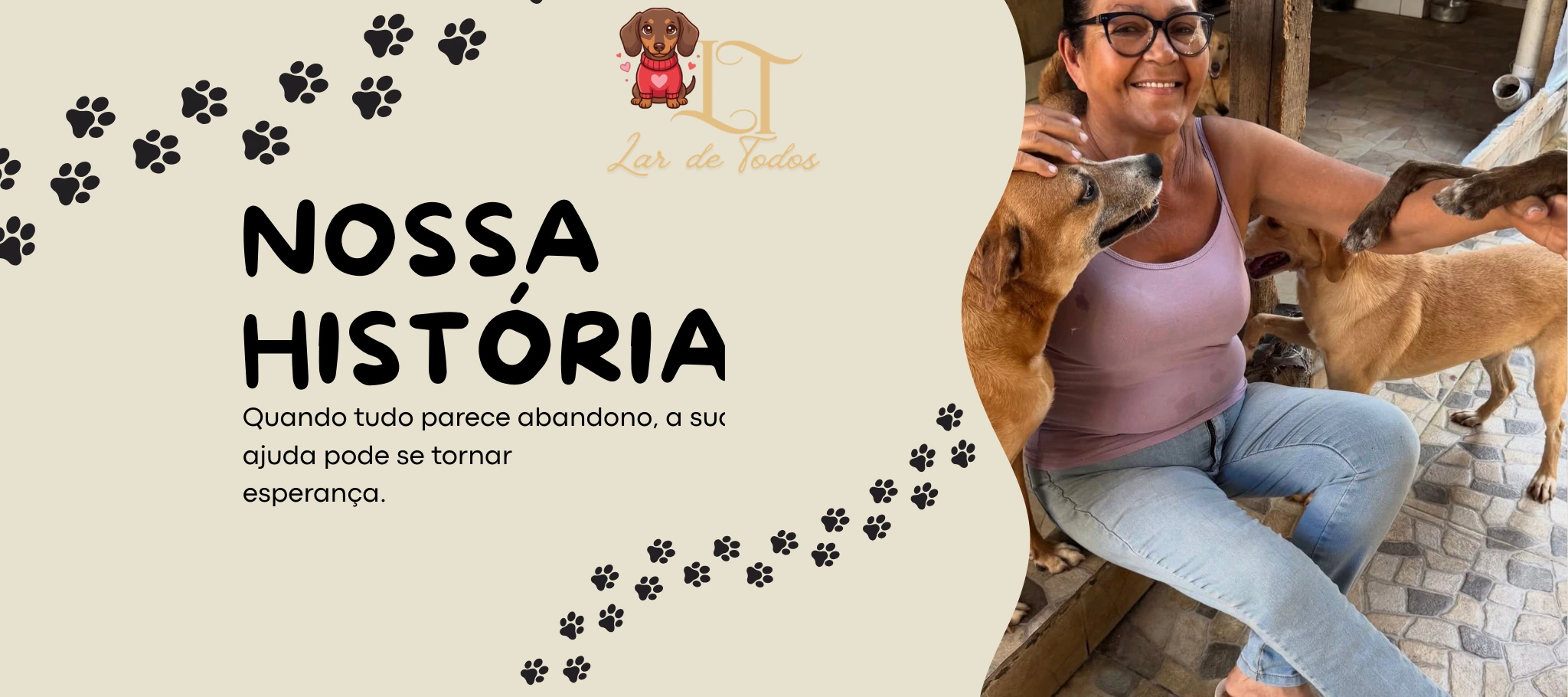 História da Vó Áurea e do abrigo Voa Áurea